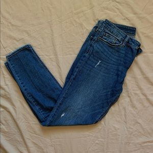 Studio Blue Skinny Jeans w/ Light Distressing